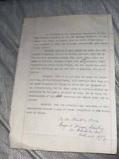Queens NY Republican Association President McKinley Assassination Resolution picture