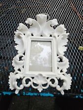 BAROQUE ROCOCO Deep French Picture Frame Clam Shell 4x6 Hollywood Regency 14