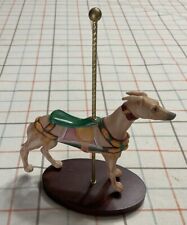 Vintage 1988 Franklin Mint Treasury Of Carousel Art Greyhound By William Manns picture