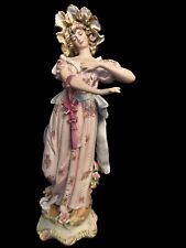 Antique Capodimonte Italian Porcelain Lady Dancing picture