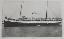 Steamship Steamer JOHN S. KIMBALL real photo postcard RPPC picture