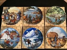 Avon American Portraits Collection 4-inch Plates Signed by Artist picture