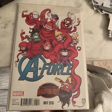 A-Force 1 (2015 Marvel) Skottie Young Variant NM picture