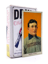 Replica Drum Cigarette Pack Honus Wagner T-206 Baseball Card 1909 Handmade picture