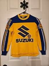 Vintage Suzuki Motocross Jersey Boys 14 Made in USA great Shape picture