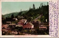 Vintage 1910s REDDING, California Postcard GREAT WESTERN SMELTER Bird's-Eye View picture