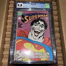Superman #9 CGC 9.8 1987 picture