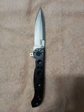 CRKT Knife M16-01S Stainless - Spear Point, Sharp Edge, Black Handle EDC Pocket picture
