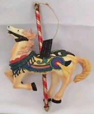Vintage 1988 Smithsonian Institution Carousel Horse Ornament picture