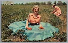 Humboldt TN Strawberry Time in West Tennessee Strawberry Festival Princess c1950 picture
