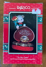 Enesco Ornament 1993 ~ TO MY GEM ~ For Wife or Future Wife ~ Used picture