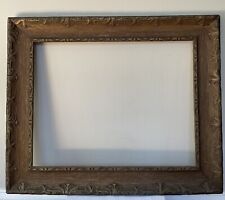 Rare Antique Large Wooden Art Frame Gilded & Ornate 25”Lx20.5”Hx1”W-Brown picture