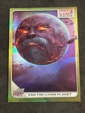 2024 Upper Deck Marvel Platinum EGO THE LIVING PLANET #76 Yellow Rainbow picture