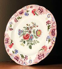 1840 antq late spode copeland garrett orientalist new fayence floral plate/dish picture