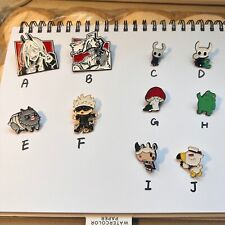anime pin /key chain/animal crossing /hollow knight/chainsaw man picture