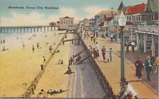Postcard Boardwalk Ocean City Maryland MD  picture