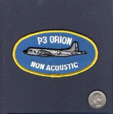 P-3 P-3C ORION Non Acoustic US Navy Lockheed VP Patrol Squadron Crew Patch  picture