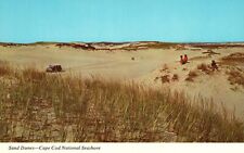 Postcard Typical View Of Sand Dunes Cape Cod National Seashore Massachusetts MA picture