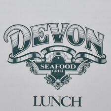 1988 Devon Seafood Grill Restaurant Menu Boone Boulevard Rt 7 Vienna Virginia #2 picture