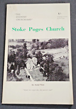 vintage STOKE POGES CHURCH guide book 1948,  24 Pages ~ 5 1/2 x 8 3/8