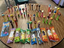 Huge Lot of 56 Pez Dispensers Vintage Some New - Collectible picture