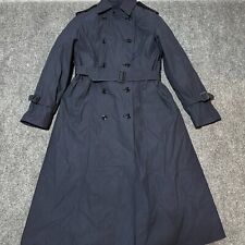 Defender Collection Trench Coat Womens 10R All Weather Lined Belted US AIR FORCE picture