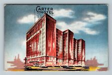 Cleveland OH-Ohio, Carter Hotel, Albert Pick Brand, Antique Vintage Postcard picture