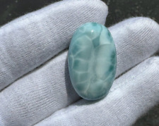 Dominican BLUE LARIMAR OVAL SHAPE 70 Ct picture