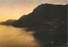 Beautiful View of Positano At Sunset, Village In Italy Postcard picture