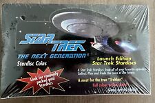 Vintage Scarce Star Trek Next Generation Star Disc Coins Factory Sealed Box picture