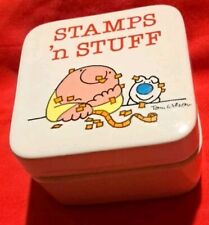 Vintage 1980 Ziggy Small Trinket Box w/ Lid STAMPS 'n STUFF - Tom Wilson picture