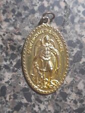 Vintage St Michael The Archangel Protect and Defend us Medal  picture