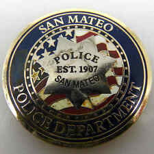 SAN MATEO POLICE DEPARTMENT CHALLENGE COIN picture