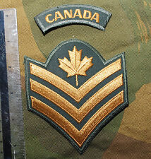 CANADIAN FORCES ARMY GARRISON DRESS SERGEANT SGT RANK BADGE BUY 1 GET 1 FREE picture