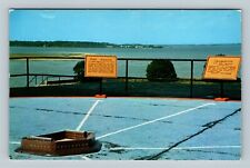 Charleston SC Fort Sumpter Monument, Scale Model Vintage South Carolina Postcard picture