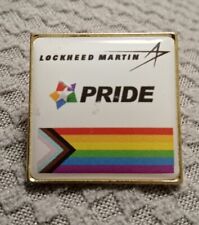 Lockheed Martin Pride Rainbow Hat Vest Lapel Pin picture