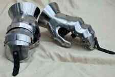 Medieval Armor Suit Gauntlets Gothic Knight Steel SCA LARP Gloves Gift picture