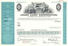 Union Camp Corp. - $1,000 Specimen Bond - Specimen Stocks & Bonds picture