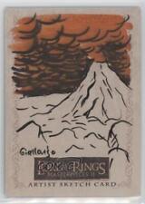 2008 Lord of the Rings Masterpieces II Sketch Cards 1/1 Zack Giallongo 10a3 picture