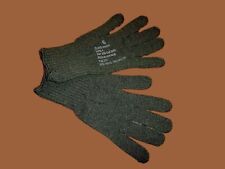 U.S MILITARY STYLE D3A COLD WEATHER GLOVE LINERS 85% WOOL 15% NYLON SZ 6 X-LARGE picture