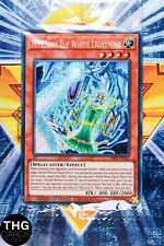 Mystical Elf White Lightning LDS3-EN135 Secret Rare Yugioh Card Sealed picture