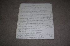 Original 1866 Athens Maine Town Warrant, Handwritten picture