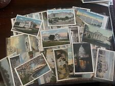 LOT of 100+  Assorted Vintage 20s-50s WASHINGTON DC Postcards picture