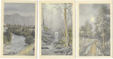 3 Unused Vintage Standard Size Postcards Schlesinger Bros NY picture