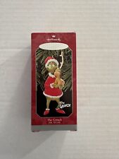  The Grinch Dr Seuss Hallmark Ornament Vintage 1998 New In Box picture