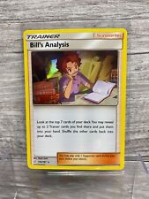 Pokemon Bill's Analysis Holo Foil 133/181 Trainer Supporter Card picture