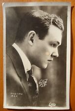 actor Charles Ray photo card, reverse blank picture