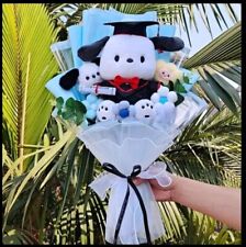 Sanrio Pochacco Gown Graduation Plushie Bouquet - Gift Class of 2023 Celebrate picture