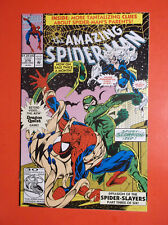 THE AMAZING SPIDER-MAN # 370 - NM 9.4 - BLACK CAT & SCORPION APPEARANCE - 1992 picture