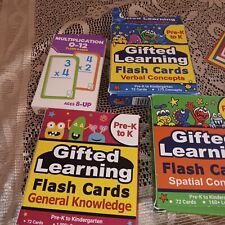 Flash Cards Vintage 1999 Pre -K to K Used Good CondAlso Has Multipliction  Cards picture